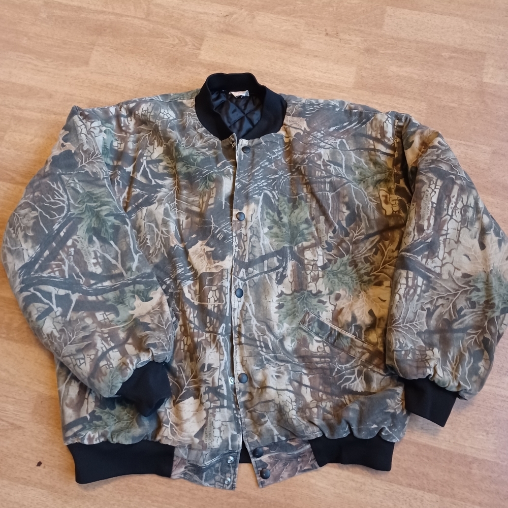Camouflage hunting jacket Rebark Lynch made in the USA